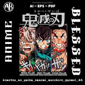 Kimetsu no Yaiba - Sanemi Muichiro Gyomei - SKU046