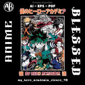 My Hero Academia - Elenco - SKU078