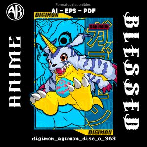 Digimon - Agumon Dise O - SKU363