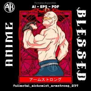 Fullmetal Alchemist - Armstrong - SKU237