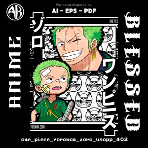 One Piece - Roronoa Zoro Usopp - SKU402