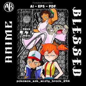 Pokemon - Ash Misty Brock - SKU294