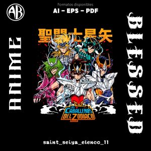 Saint Seiya - Elenco - SKU011