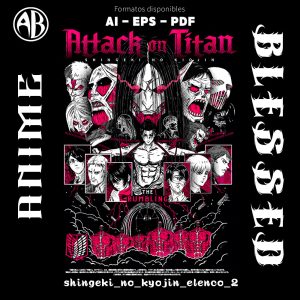 Attack on Titan - Elenco - SKU002