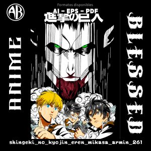 Attack on Titan - Eren Mikasa Armin - SKU261