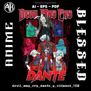 Devil May Cry - Dante Y Villanos - SKU102