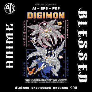 Digimon - Angewomon Angemon - SKU992