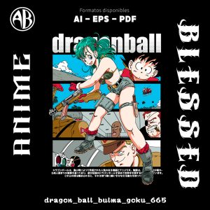 Dragon Ball - Bulma Goku - SKU665