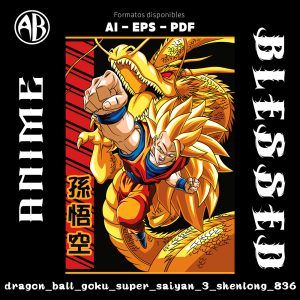 Dragon Ball - Goku Super Saiyan 3 Shenlong - SKU836
