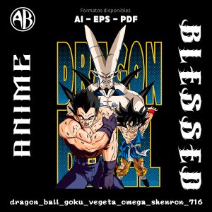 Dragon Ball - Goku Vegeta Omega Shenron - SKU716