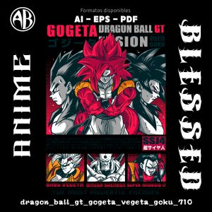 Dragon Ball - Gt Gogeta Vegeta Goku - SKU710