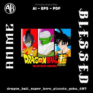 Dragon Ball - Super Hero Gamma1 Piccolo Goku - SKU687