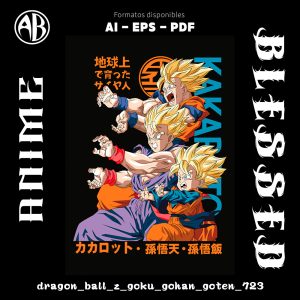 Dragon Ball - Z Goku Gohan Goten - SKU723
