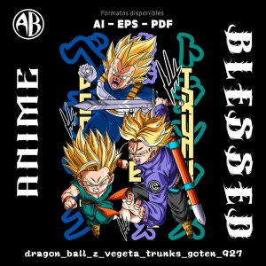 Dragon Ball - Z Vegeta Trunks Goten - SKU927