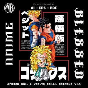 Dragon Ball - Z Vegito Gohan Gotenks - SKU754