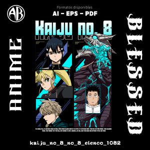Kaiju No 8 - No 8 Elenco - SKU1082