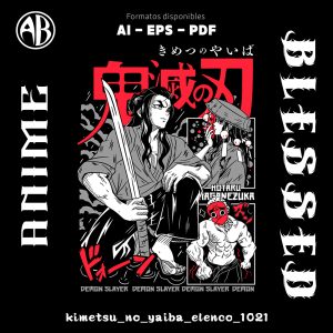 Kimetsu no Yaiba - Elenco - SKU1021