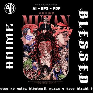 Kimetsu no Yaiba - Kibutsuji Muzan Y Doce Kizuki - SKU1028