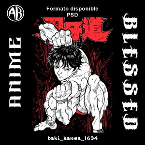 Baki - Hanma-PSD - SKU1634