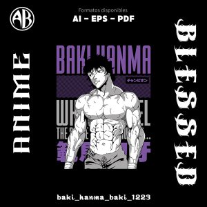 Baki - Hanma Baki-Vector - SKU1223