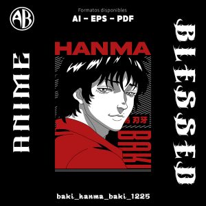 Baki - Hanma Baki-Vector - SKU1225