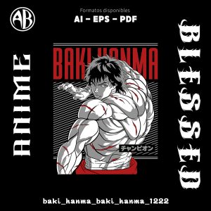 Baki - Hanma Baki Hanma-Vector - SKU1222
