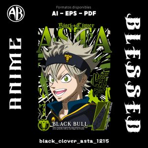 Black Clover - Asta-Vector - SKU1215