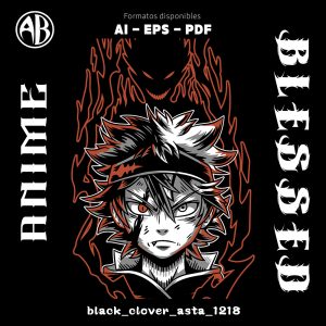 Black Clover - Asta-Vector - SKU1218