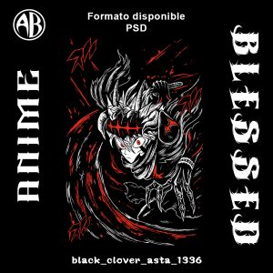Black Clover - Asta - SKU1336-PSD