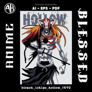 Bleach - Ichigo Hollow-Vector - SKU1570