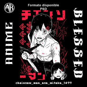 Chainsaw Man - Asa Mitaka-PSD - SKU1477