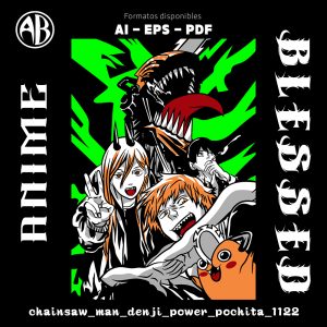 Chainsaw Man - Denji Power Pochita - SKU1122