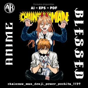 Chainsaw Man - Denji Power Pochita - SKU1137