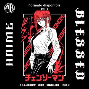 Chainsaw Man - Makima-PSD - SKU1483
