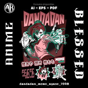 Dandadan - Momo Ayase-Vector - SKU1598