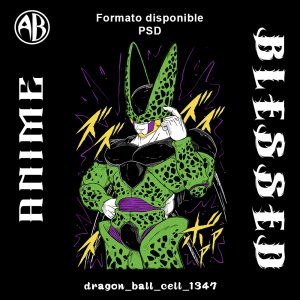 Dragon Ball - Cell - SKU1347-PSD
