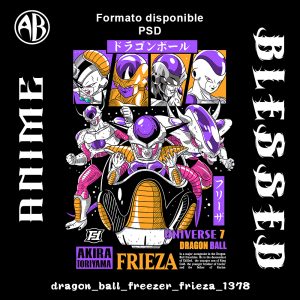 Dragon Ball - Freezer Frieza-PSD - SKU1378