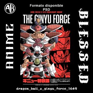 Dragon Ball - Z Ginyu Force-PSD - SKU1649