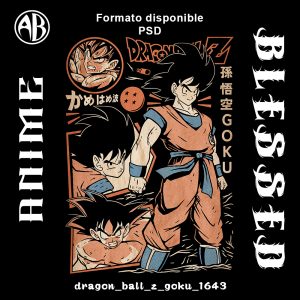 Dragon Ball - Z Goku-PSD - SKU1643