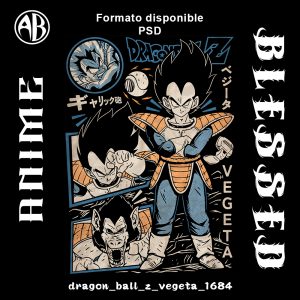 Dragon Ball - Z Vegeta-PSD - SKU1684