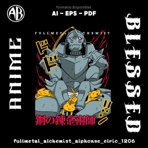 Fullmetal Alchemist - Alphonse Elric-Vector - SKU1206