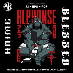 Fullmetal Alchemist - Alphonse Elric-Vector - SKU1207