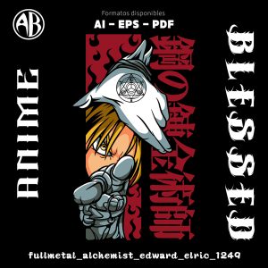 Fullmetal Alchemist - Edward Elric-Vector - SKU1249