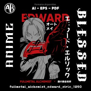 Fullmetal Alchemist - Edward Elric-Vector - SKU1250