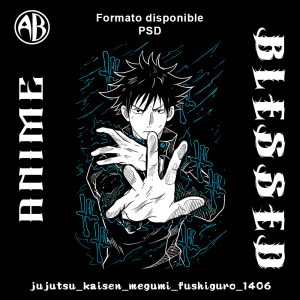 Jujutsu Kaisen - Megumi Fushiguro-PSD - SKU1406