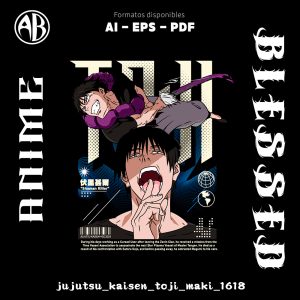 Jujutsu Kaisen - Toji Maki-Vector - SKU1618