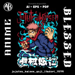 Jujutsu Kaisen - Yuji Itadori-Vector - SKU1579