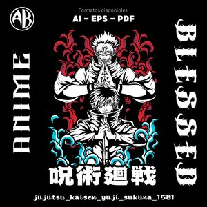 Jujutsu Kaisen - Yuji Sukuna-Vector - SKU1581