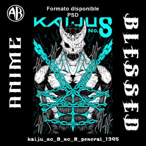 Kaiju No 8 - No 8 General-PSD - SKU1395