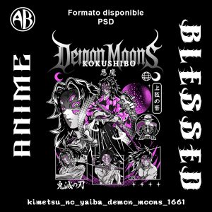 Kimetsu no Yaiba - Demon Moons-PSD - SKU1661